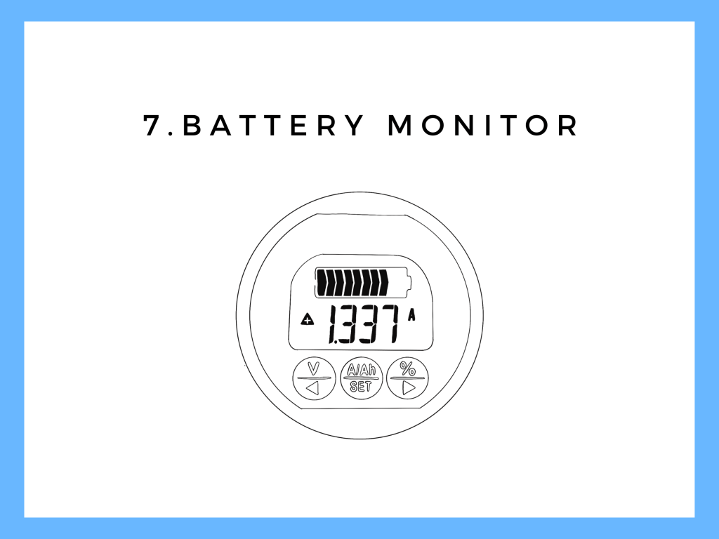 battery monitor | Camper-van-electrics.com